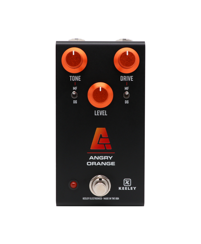 Keeley Electronics Angry Orange 4-in-1 - DS and Civil War Muff style Distortion and Fuzz DRIVE