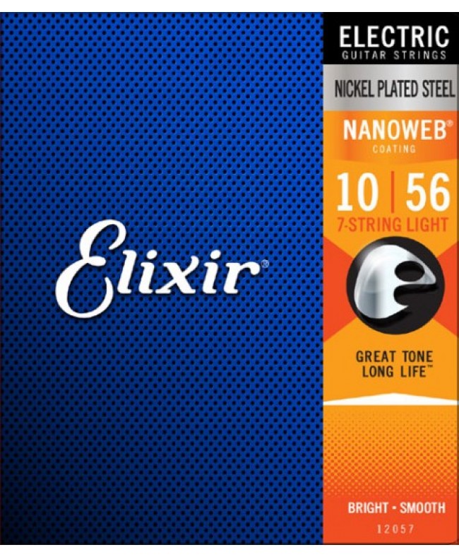Χορδες  - Elixir Nanoweb Light 7-String 010-56