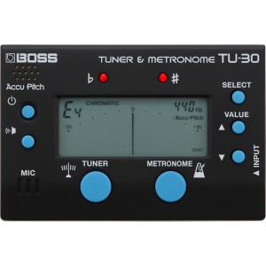 Boss TU-30 Chromatic Tuner - Metronome