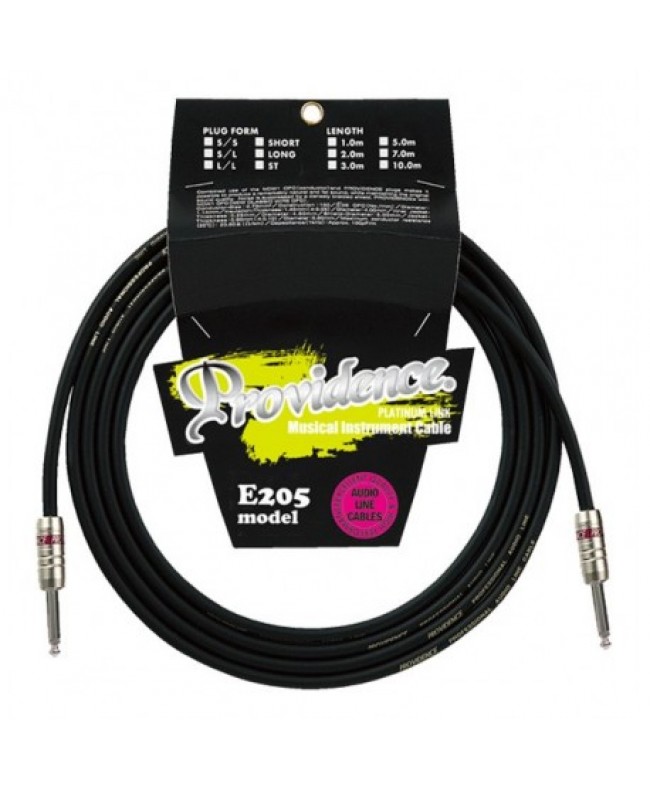 Καλωδια Οργανων - Providence Instrument Cable E205 "59ers" TS Straight 7m