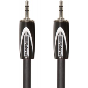 Roland Cable Black Series Stereo 1/8 " TRS - 1/8" TRS 1.5m