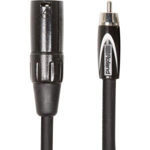 Roland Cable Black Series RCA - XLR Male 3m