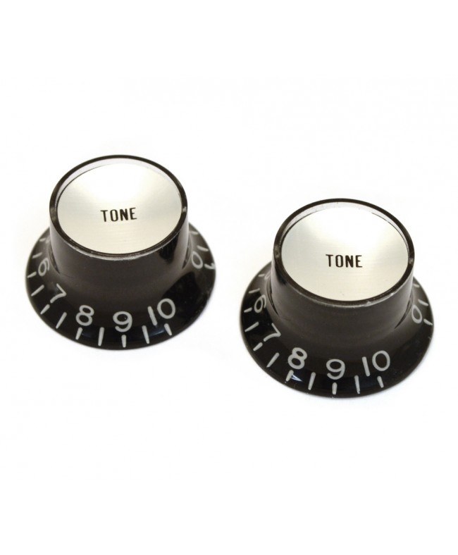 Knob Bell Reflector Tone Black/Chrome