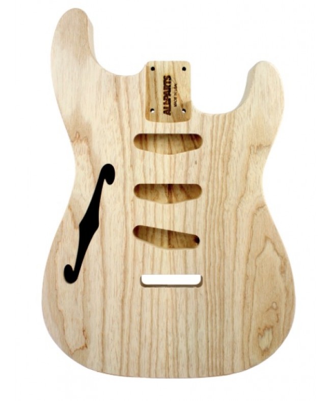 All Parts Stratocaster Swamp Ash Thinline