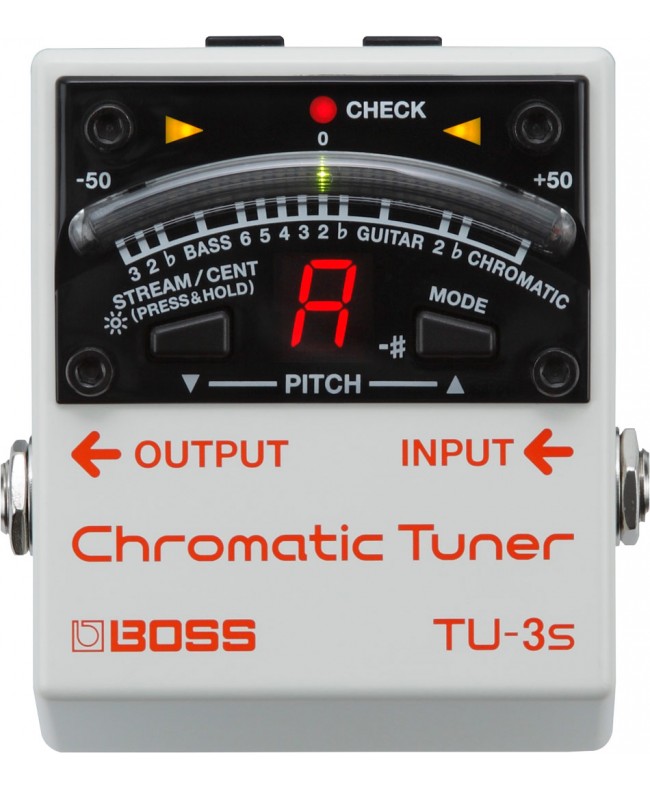 Boss TU-3S Chromatic Tuner TUNERS