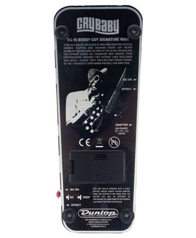 Dunlop Buddy Guy Signature Cry Baby Wah