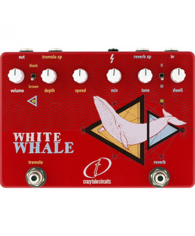 Crazy Tube Circuits White Whale - Analog Reverb and Tremolo REVERB