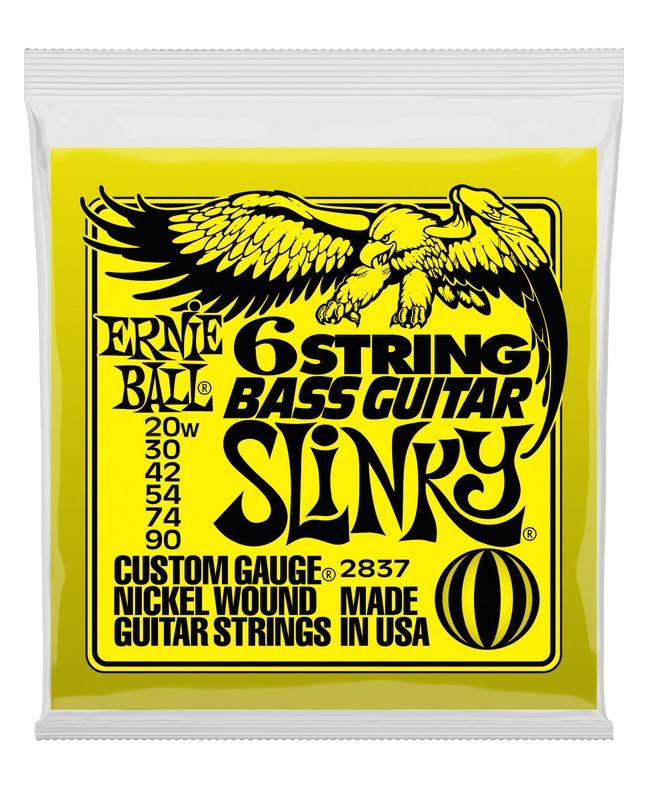 Ernie Ball Bass Guitar Slinky Nickel Wound 020-90 (2837) ΗΛΕΚΤΡΙΚΗ ΚΙΘΑΡΑ