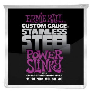 Ernie Ball Power Slinky Stainless Steel 011-48 (2245)
