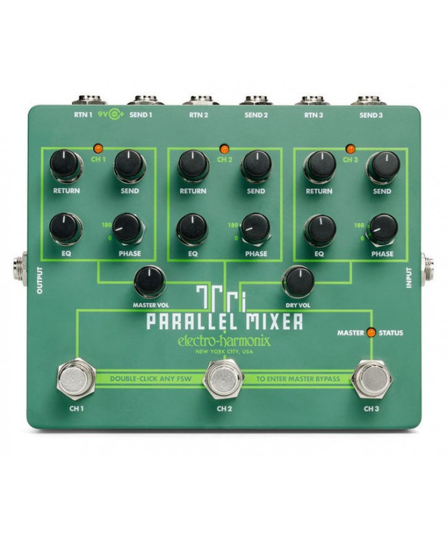 EHX Tri Parallel Mixer - Effects Loop Mixer / Switcher MISCELLANEOUS