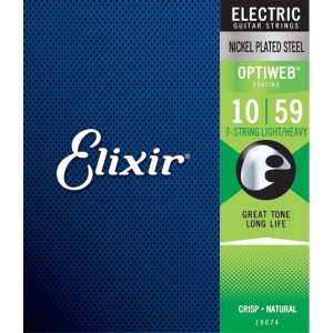 Elixir Optiweb Light / Heavy 7-String 010-59