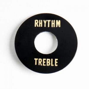 Treble/Rhythm Switch Ring Black