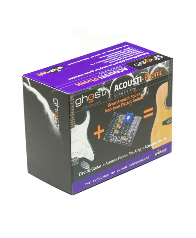 Ghost Acousti-Phonic Preamp Kit for Guitar (Basic) PE 0240-00