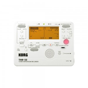 KORG TMR-50-PW DIGITAL TUNER METRONOME RECORDER WHITE
