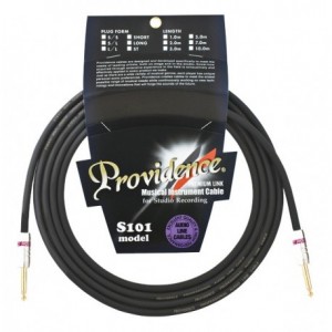 Providence Instrument Cable S101 "Studiowizard" TS Straight 7m