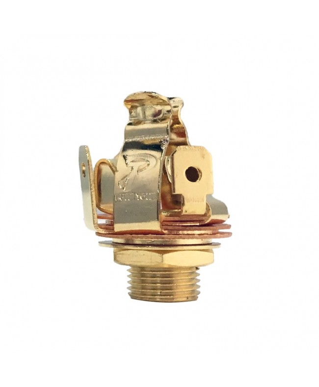 Pure Tone Input Jack Long Stereo Multi Contact Gold