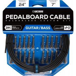 Boss Solderless Pedalboard Cable Kit 24ft