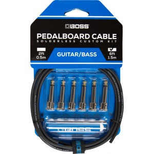 Boss Solderless Pedalboard Cable Kit 6ft