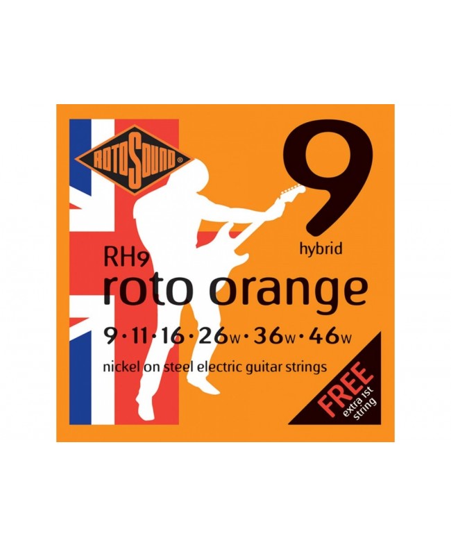 Χορδες  - Rotosound Roto Orange 009-46 (RH9) ΗΛΕΚΤΡΙΚΗ ΚΙΘΑΡΑ