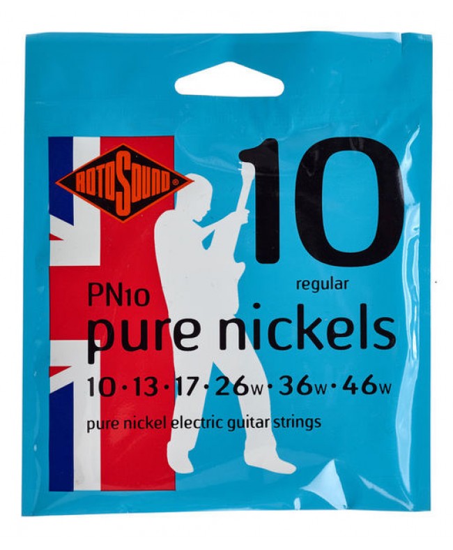 Χορδες  - Rotosound Pure Nickel 010-46 (PN10) ΗΛΕΚΤΡΙΚΗ ΚΙΘΑΡΑ