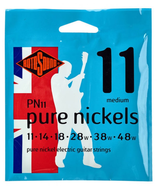 Χορδες  - Rotosound Pure Nickel 011-48 (PN11) ΗΛΕΚΤΡΙΚΗ ΚΙΘΑΡΑ