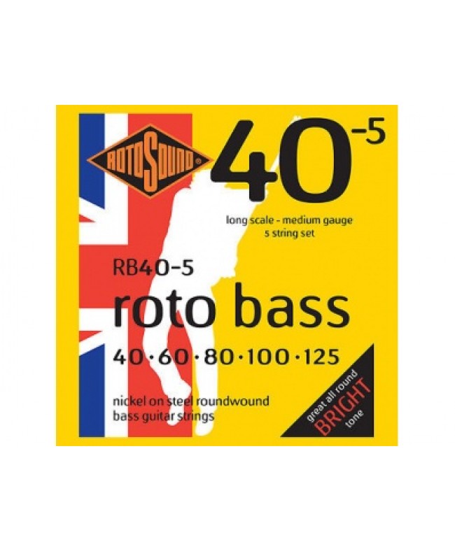 Χορδες  - Rotosound Roto Bass 040-125 (RB405)