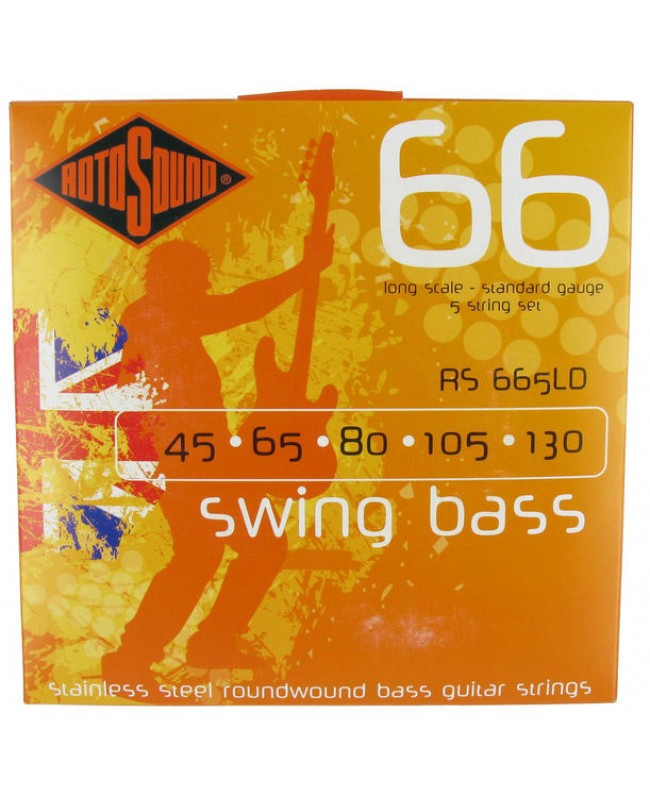 Χορδες  - Rotosound Swing Bass 045-130 (RS665LD)