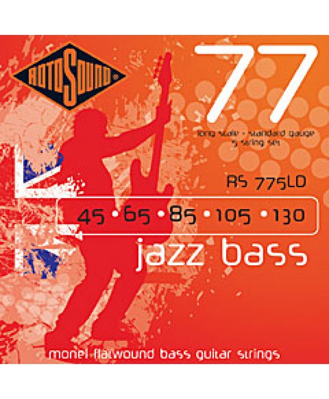 Χορδες  - Rotosound Jazz Bass Flat 045-130 (RS775LD)