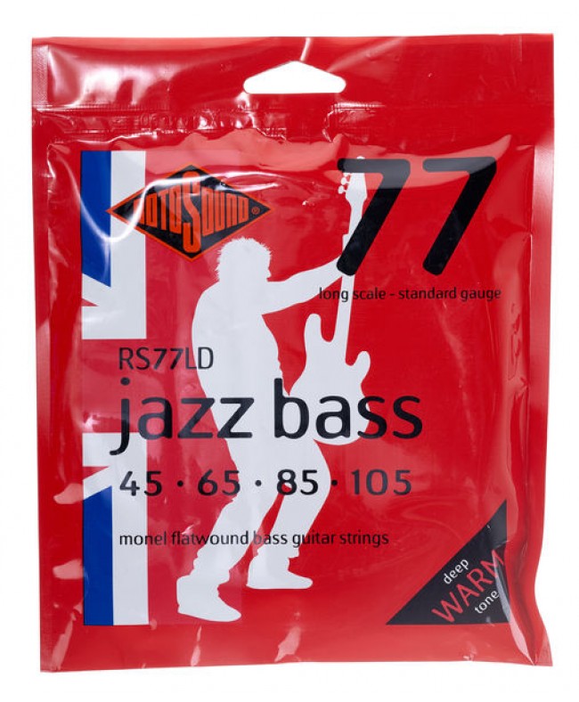 Χορδες  - Rotosound Jazz Bass Flat 045-105 (RS77LD)