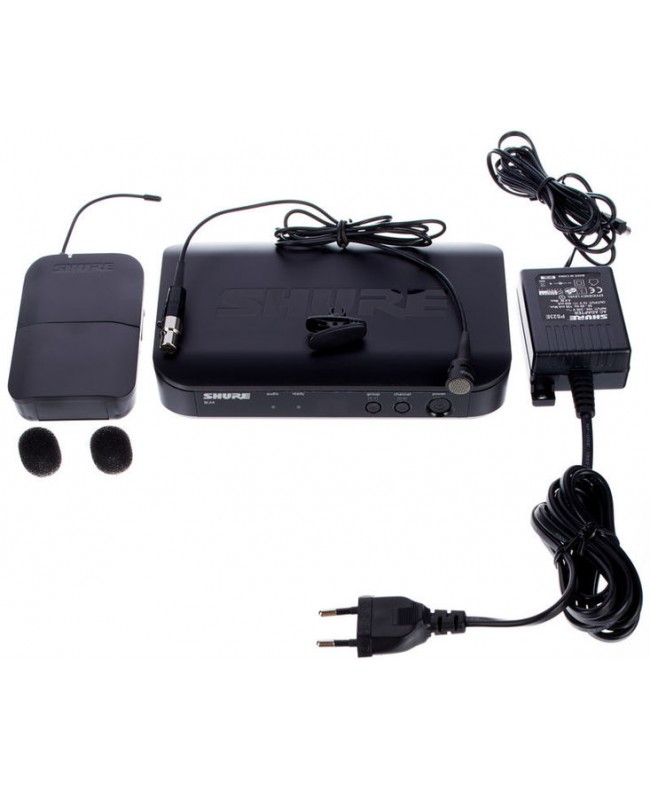 Shure BLX14 / CVL - Wireless Presenter System with CVL Lavalier Microphone Plastic Receiver  ΑΣΥΡΜΑΤΑ ΣΥΣΤΗΜΑΤΑ