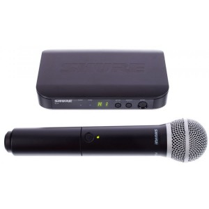 Shure BLX24 / PG58 - Wireless Vocal System with PG 58 Plastic Receiver