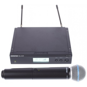 Shure BLX24R / Beta 58 - Wireless Vocal System with Beta 58A Metal Receiver