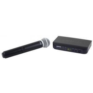 Shure BLX24 / SM58 - Wireless Vocal System with SM58 Plastic Receiver