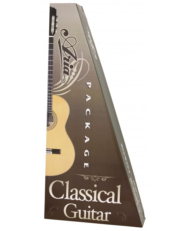 Κλασικες κιθαρες - Aria CGPN-002 Natural Πακέτο κλασικής κιθάρας PRODUCTS FROM XML
