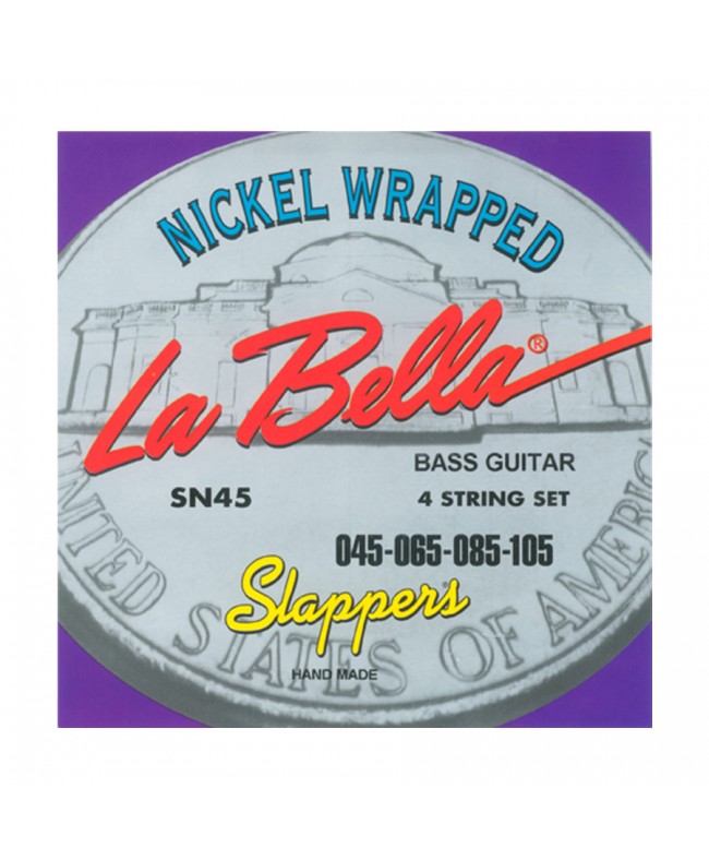 Χορδες  - La Bella Slappers 045-105 Σετ 4 χορδές ηλεκτρικού μπάσου PRODUCTS FROM XML