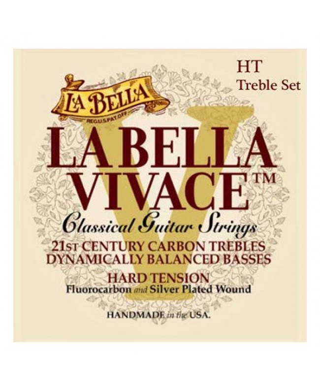 Χορδες  - La Bella VIV-HT Vivace Tremble Σετ 3 χορδές κλασσικής κιθάρας PRODUCTS FROM XML