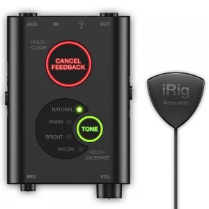 IK Multimedia iRig Acoustic Stage - The advanced digital microphone system for acoustic guitar