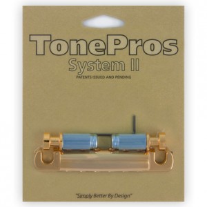 TonePros Tailpiece T1ZSA Aluminum Gold