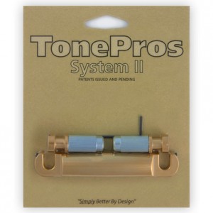 TonePros Tailpiece T1ZS Satin Gold