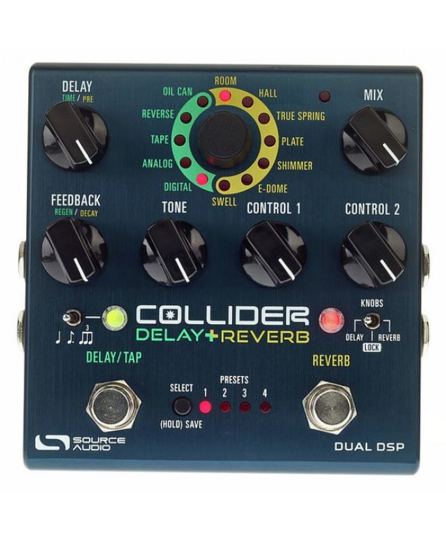 Source Audio Collider - Delay and Reverb DELAY / ECHO