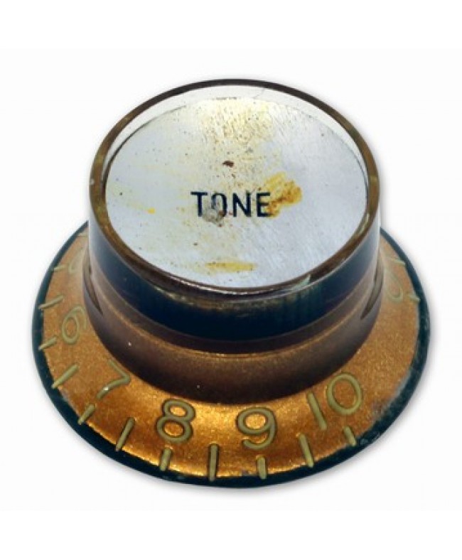 Knob Bell Reflector Tone Aged Gold/Gold (Pair of 2) ΚΑΠΑΚΙΑ