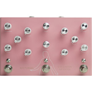 Collision Devices Ltd Pink Nocturnal - Delay, Reverb & Tremolo