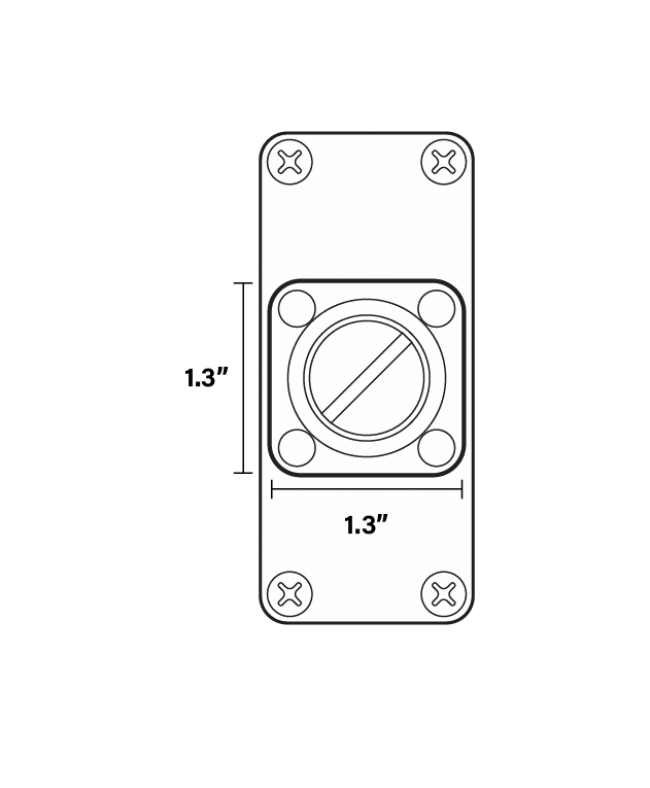 Temple Audio Design Pedal Plate - Small ΘΗΚΕΣ ΕΦΦΕ