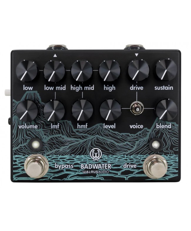 Walrus Audio Badwater - Bass Pre Amp and D.I DRIVE