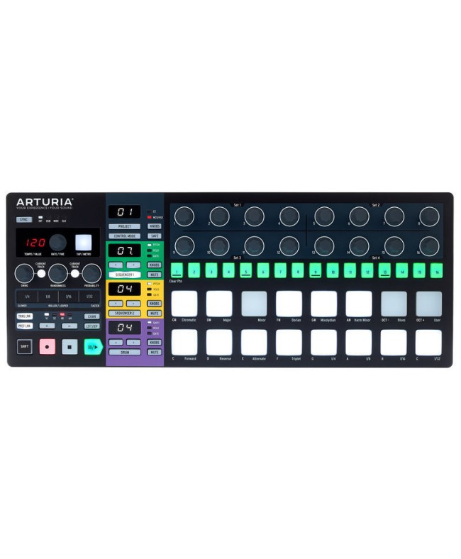 Arturia Beatstep Pro Black Edition - MIDI Controller and Step