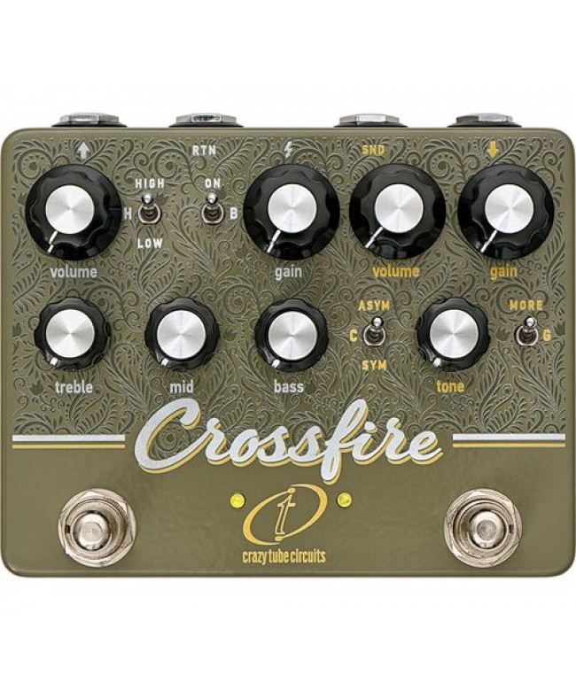 Crazy Tube Circuits Crossfire - Overdrive DRIVE