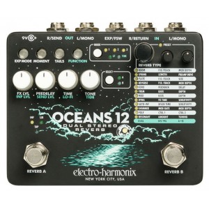EHX Oceans 12 - Dual Stereo Reverb