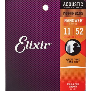 Elixir Acoustic Phosphor Nano Custom Light 011-52