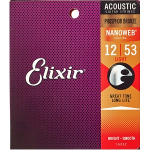 Elixir Acoustic Phosphor Nano Light 012-53