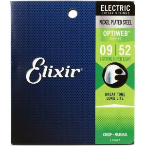 Elixir Optiweb Light 7-String 009-52